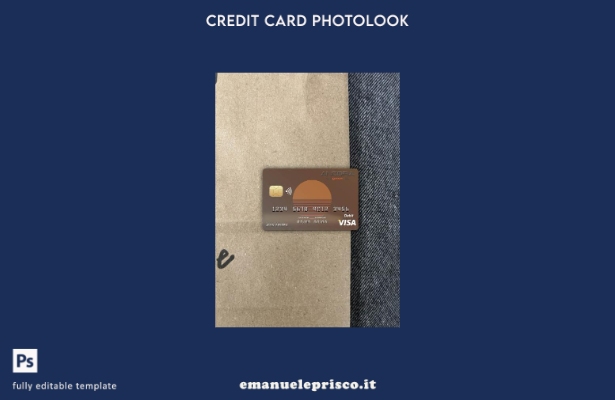 stile verificato modello frontale photolook della carta visto bancario Cipro Anc